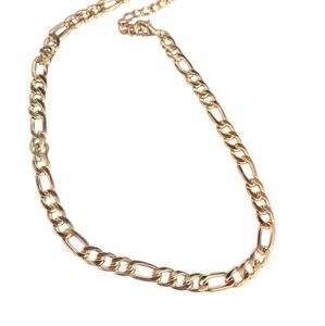 Elegant Gold-Plated Chain Necklace